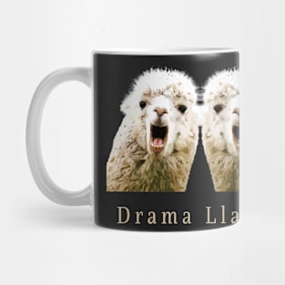 Drama Llamas - for dark background Mug
